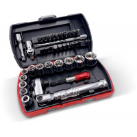 Coffret Pocket serrage vissage 38 outils 1/4"