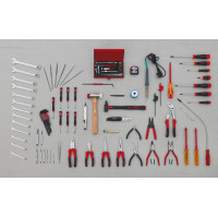Composition de 104 outils pour le technicien de maintenance bureautique