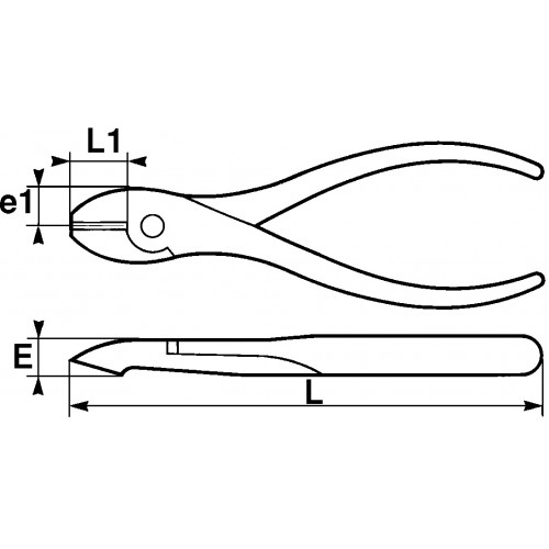 Pince coupante diagonale d'electricien 190mm fatmax - Manubricole