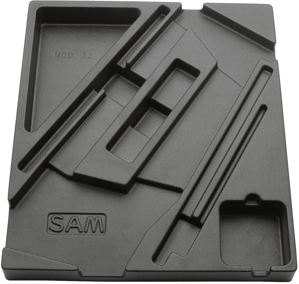 SAM Outillage MOD-17 Module vide pour douilles et accessoires 1/4 Noir 
